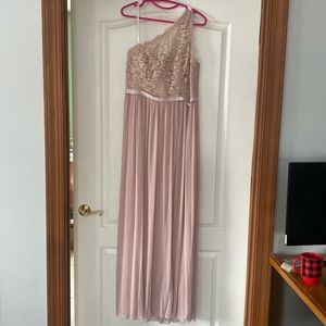 NWT David’s Bridal (size 12) Pink Bridesmaid or Formal Dress